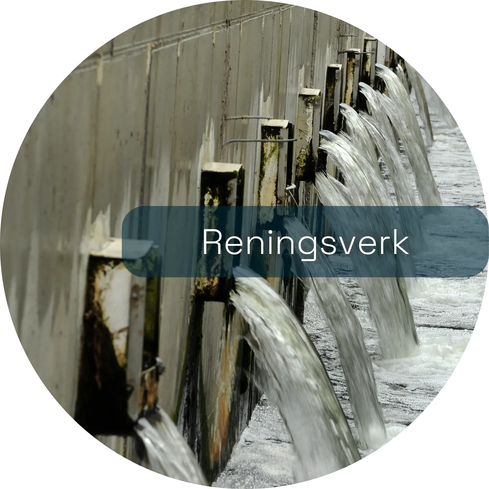 reningsverk som renar vatten